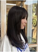 サラサラツヤローレイヤー内巻きワンカールセミロング