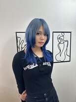 インク バイ セディアル(ink by SEDEAL) ブルー/シールエクステ/デザインカラー