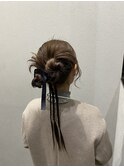 #ヘアセット#カチモリヘア#カチモリ#巻き下ろし