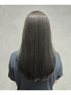 エンクス(enx) ホワイトグレージュデジタルパーマミニウルフ鶴ヶ峰AW81