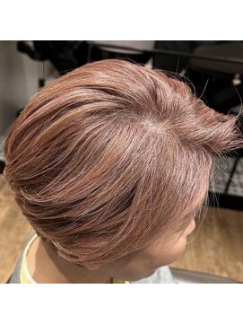 アバーブ ザ ビューティー アイランド(Above the beauty island -oizumi gakuen-) 白髪ぼかしハイライト/ピンクブラウン/ヘッドスパ