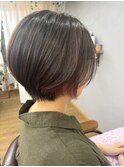 王道のショートボブ
