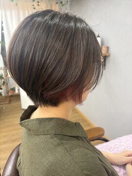 オリーブの家 王道のショートボブ