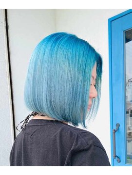 ヘアーメイク コラソン(hair make corazon) 似合わせカットメルティカラー着物フェミニンロング