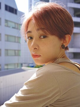 オーリーエトワ 御器所(oorry.etwa) ハンサムショート×ピンクベージュ