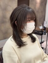 マシェリ バイ ハセ(ma cherie by HASE) ミディアムウルフ