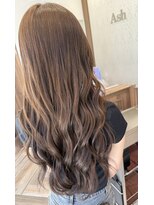 アッシュ 豊田店(Ash) 【艶ロング】巻いてもかわいいイルミナ艶カラー