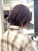 ロテ(LOTE.)&nbsp;着物ヘア/大人ガーリー/ダークアッシュ/似合わせカット/一宮