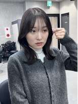 ジゼル 梅田(GiseL)&nbsp;透明感カラー、顔周りカット