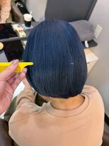 ベルポール(Bell port)&nbsp;着物ヘア/大人ガーリー/ダークアッシュ/似合わせカット/芦屋駅