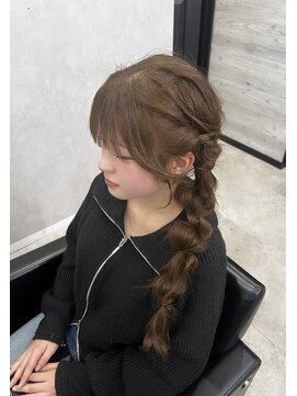 プライズ 所沢プロぺ通り店(prize) ヘーゼルブラウン ブリーチなしカラー所沢