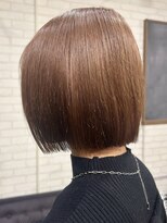 ココテラス(coco terrace)&nbsp;ミルクティーカラー/ボブ/ブリーチ