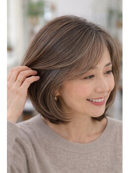アール ヘアーアンドメイク 妻田店(R Hair&Make)の写真/【マックスバリュ敷地内】全員クーポン多数ご用意◎丁寧なカウンセリング×似合わせ技術をプチプラで♪