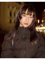 フル(FULL)&nbsp;ロング 顔まわりレイヤー 前髪あり