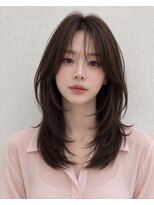 アレムダウン 三宮(AREUMDAUN)&nbsp;韓国レイヤー×ピンクショコラブラウン