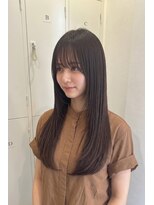 トレ(tre.)&nbsp;髪質改善 レイヤースタイル 大人可愛い