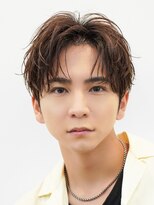 フィフスパーク(fifth PARK) 渋谷mensアクティブショートフェザーパーマセンターパート