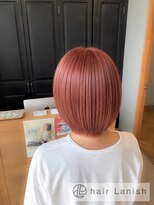 ヘアーラニッシュ 柏たなか店(hair Lanish)&nbsp;ダブルカラー/ピンクベージュ/20代30代40代