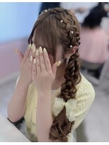 ミント(MINT)&nbsp;サイド編みおろし☆