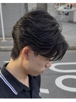 become men's hair 名駅EAST【10月3日 NEW OPEN(予定)】 ニュアンスフェザー/毛流れセンターパート/ダウンパーマ/韓国