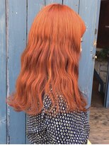 マギーヘア(magiy hair) オレンジカラー［magiyhair西部笑］