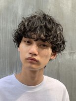 フィフス(fifth) 無造作マッシュツイストパーマソフトツーブロックコンマヘア