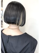 トルネード(TORNADO)&nbsp;韓国風切りっぱなしボブ インナーカラー タンバルモリ M123