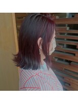 ヘアーアンドスパ レーネ(hair&spa Lene) ピンク系カラー