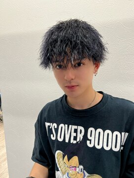 アッシュタカサキ(ash takasaki) 20代30代メンズツイストパーマ束感トラッドオシャレ感ショート