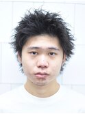 無造作ネオパンクウルフショート