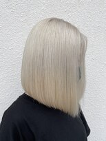 ボアップ 京橋店(boappu)&nbsp;#ケアブリーチ#ホワイトカラー#ハイトーン