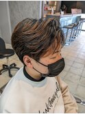 サラッとかき上げヘアー