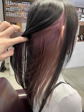 サロン クラッチ クリエイティブ コンセプト(salon CLUTCH creative concept) dark color × pink lavender
