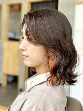 ソイクフ(SOY KUFU) 大人可愛い20代30代40代イメチェン似合わせカットインナーカラー