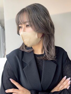 ユー(juu.) sheer gray