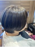 白髪ぼかしハイライト&からー