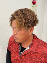 バース バイ ハピネス(BIRTH by happiness)&nbsp;ツイストパーマ　ツイストアップバング　メンズパーマ