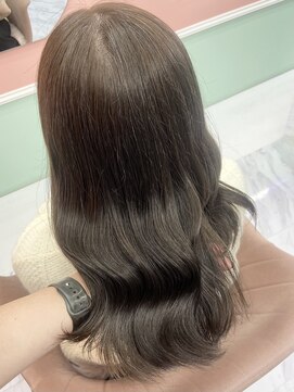 ガーランド(Girland) 【girland】オリーブブラウン 韓国風/レイヤーカット