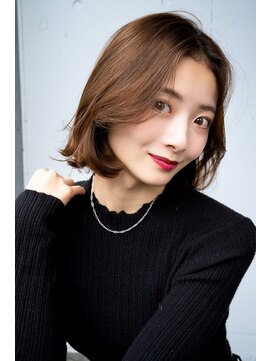 レノラ 本町(LENORA) 20代30代大人かわいいナチュラル暗髪ゆるめパーマヘア