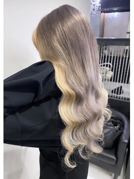 ヘアーデザイン ジェルム(Hair Design germe) ハイトーンフェイスフレーミング　#HIYORI#