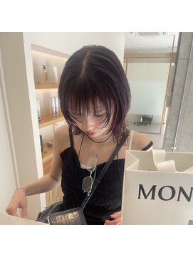 ジーナ 流山おおたかの森(Zina) ショートウルフ×深みピンク［Zina流山おおたかの森］