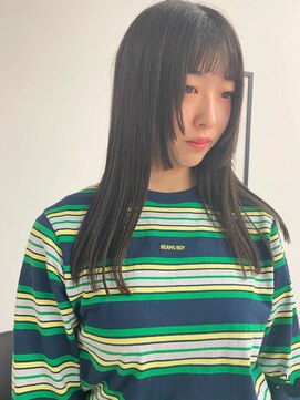 ラヴィズム 小新店(LUVISM) ◎韓国ヘアー顔周りレイヤー髪質改善おくれ毛前髪小新西区