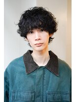 ニール 名古屋 伏見 丸の内(NEELU)&nbsp;スパイラルパーマニュアンスパーマ波巻きパーマ