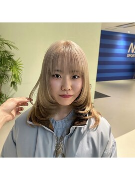 リンドヘアー アンド アイラッシュ(LINDO) ホワイトベージュ・レイヤー