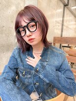 ガーデン 渋谷(GARDEN)&nbsp;顔まわりレイヤー美髪外ハネボブイメージチェンジワイドバング