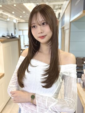 プラグ バイ ネオリーブ(plug by neolive) チェリーブラウン×髪質改善[髪質改善/縮毛矯正/韓国]9