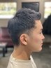 【頭皮ケア】カット＋眉シェービング＋頭皮クレンジングシャンプー￥5500～