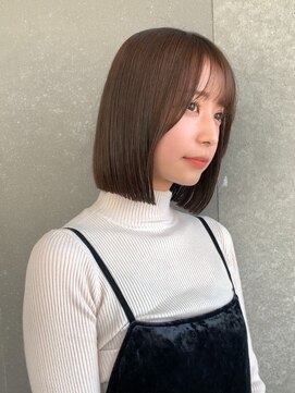 ロンド 表参道店(Lond) ◇ボブ 縮毛矯正 顔周りカット 表参道 髪質改善