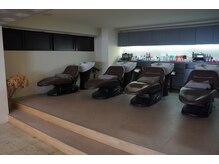 3.ふかふかなシャンプー台が癒しの時間をご提供します