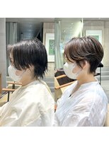 キミトヘアデザインアンドスパ(Kimito Hair design&spa)&nbsp;ハンサムショート　パーマ　大人ショート